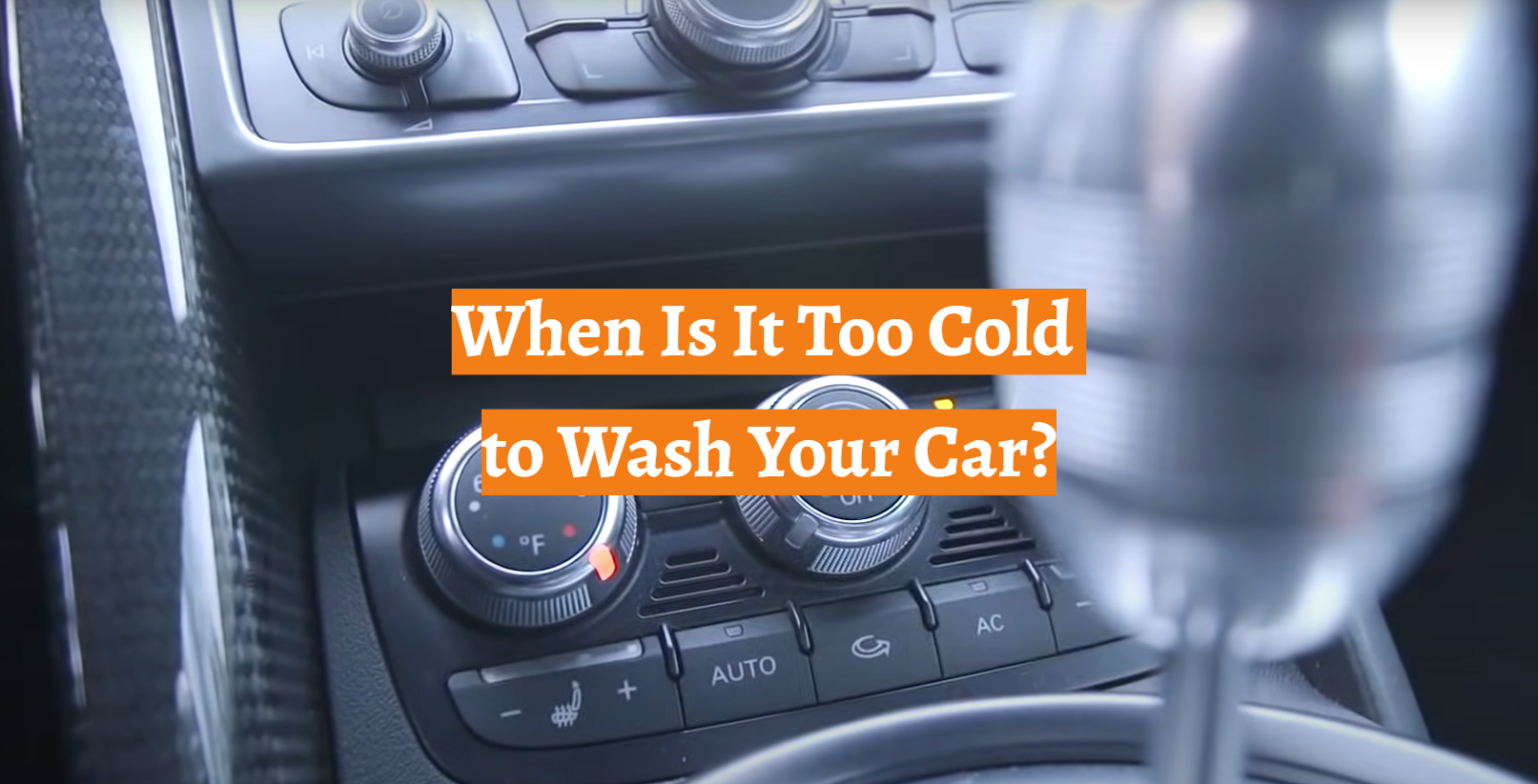 When Is It Too Cold to Wash Your Car? CarProfy